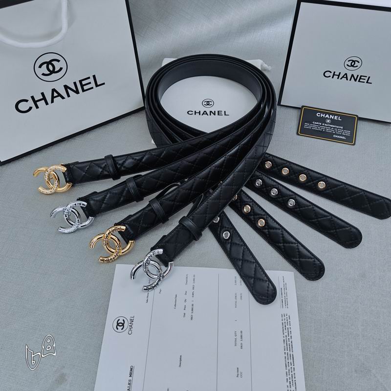 CHanel belt 30mmX90-125cm lb51